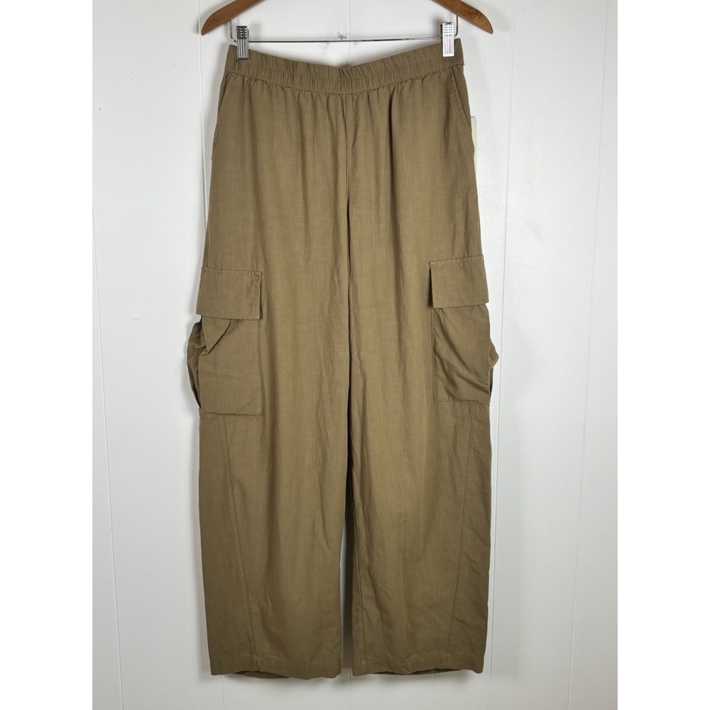 Universal Thread Women's Small Olive‎ Relaxed Pull On Cargo Pants Cotton Rayon